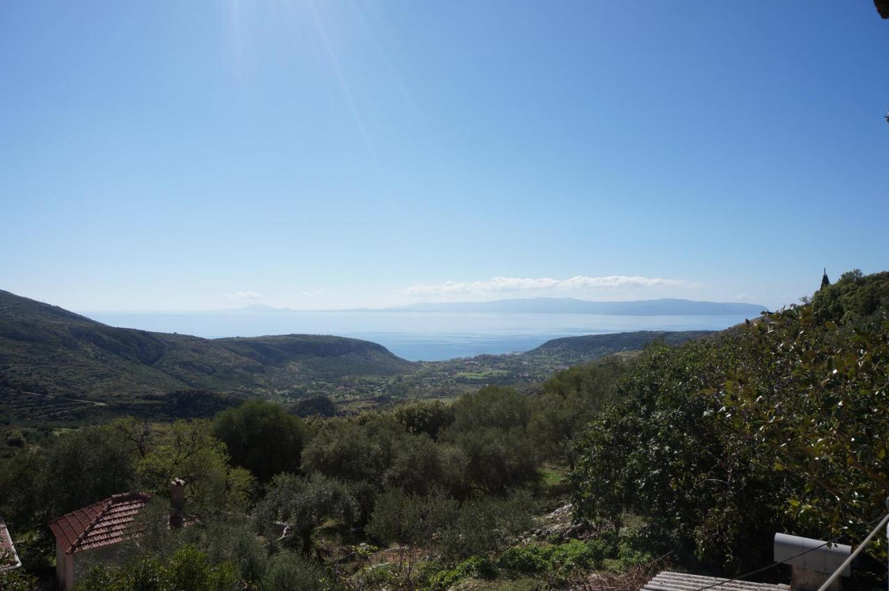 Kefalonia Sea View Cottage Ano Valtai Bagian luar foto